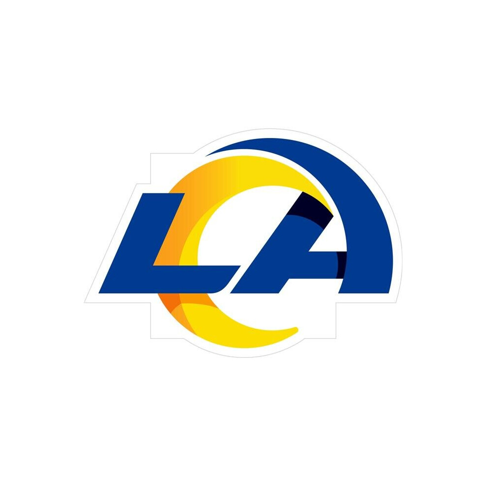 Siskiyou Fld130 8 In. Unisex Nfl Los Angeles Rams Auto Decal 754603970948