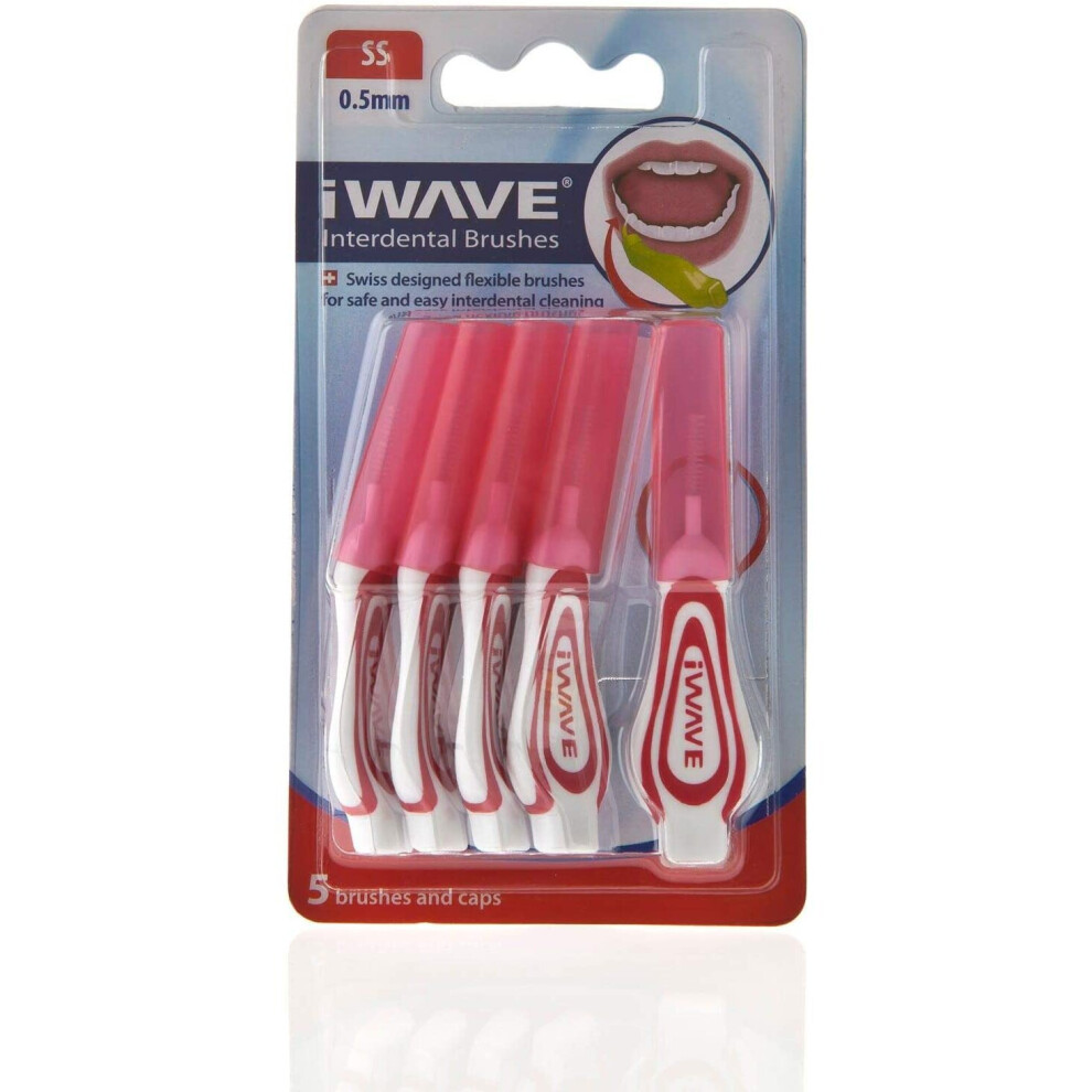 i-Wave Interdental Brushes, Red