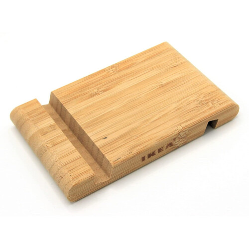 Ikea 303.588.75 Bergenes Bamboo Mobile Phone/Tablet Holder