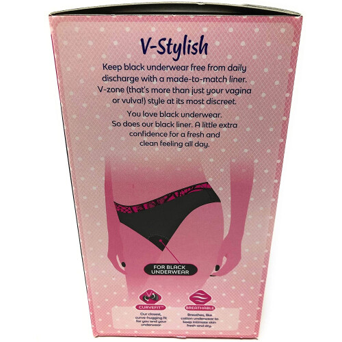 Bodyform Dailies Style x28 Black Pantyliners Multipack Bundle 3 Pack (84 Liners Total) 2