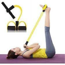 Rubber Tummy Trimmer For Men & Women, Waist Fat Buster, Abs Exercise & Body Toner Equipment For Home & Gym