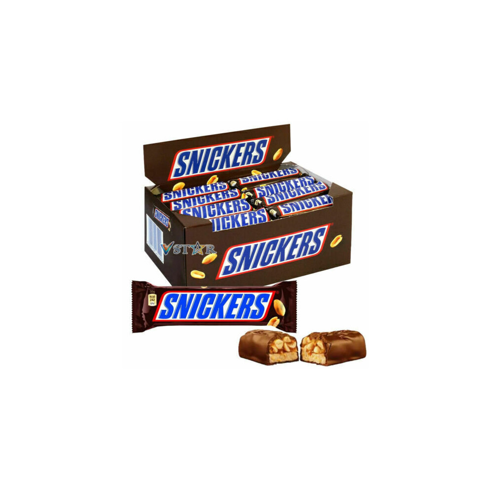 SNICKERS STANDARD MILK CHOCOLATE BARS x 40