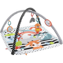 Fisher-Price - Meu tapete de atividades sensoriais 3 em 1 - Tapete de bebê - Desde o nascimento HBP41