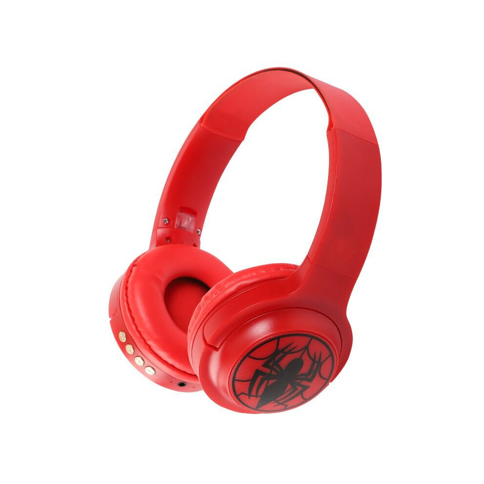 (Spider-Man) Spiderman Iron Man Headset Wireless Bluetooth Headphone with Mic