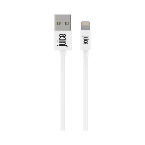 (2 Metre, White) Juice Lightning USB Cable | Apple Certified Charger
