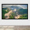 Duronic Projector Screen FFPS120/169 | 120-Inch Fixed Frame Projection Screen | Wall Mountable | +1 Gain | HD High Definition Image | 16:9 Ratio | 6