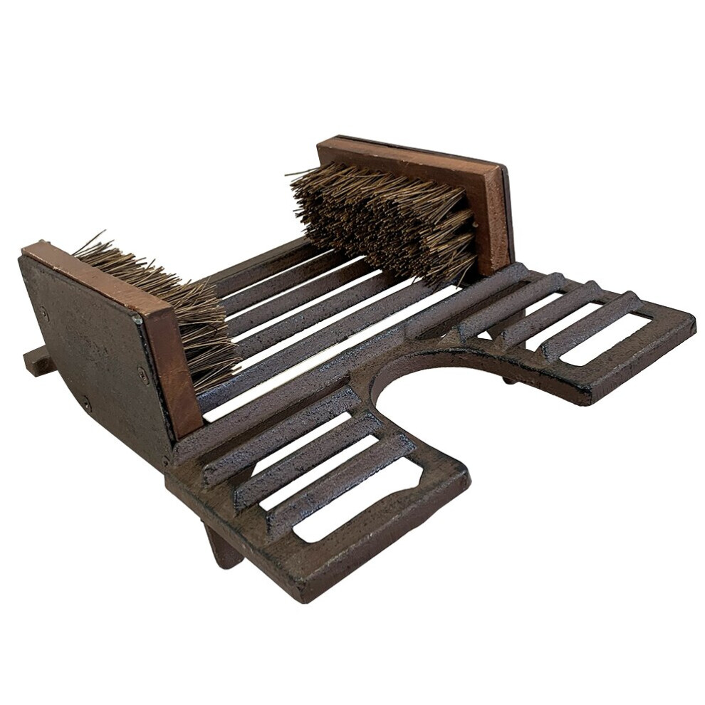 Selections Cast Iron Classic Boot Jack & Shoe Scraper
