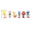 6Pcs/Set Sonic Hedgehog Puppen Schatten Figur Modell Spielzeug 13