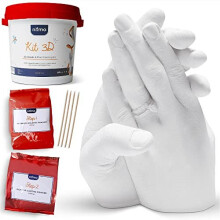 Hand Casting Kit - All-in-One Hand Moulding Kit - Unique Gifts for Couples - Keepsake Pottery Wedding Gifts, Anniversary Gifts for Her and H