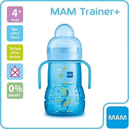 MAM MAM Transition Baby Bottle with Silicone 4 Months 220 ml 1