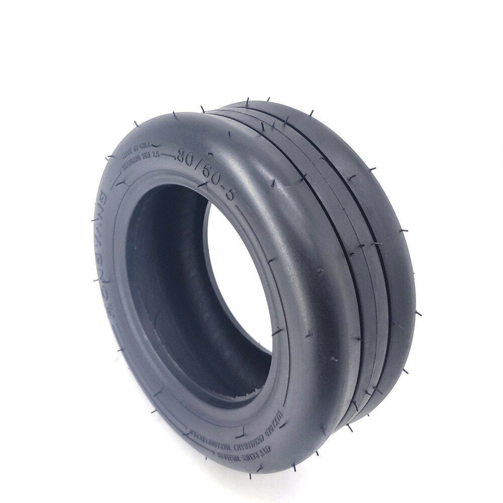 80/60-5 Tubeless Vacuum Tire Interchangeable Professional Karting Front Wheel Tire For Ninebot Black 6112211905952