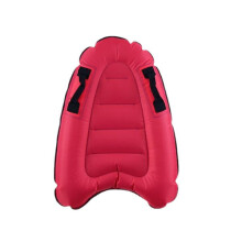 (Pink) Outdoor Portable Inflatable Surfboard Safety Exercise Training PVC Surfing Paddle Board Adult Children