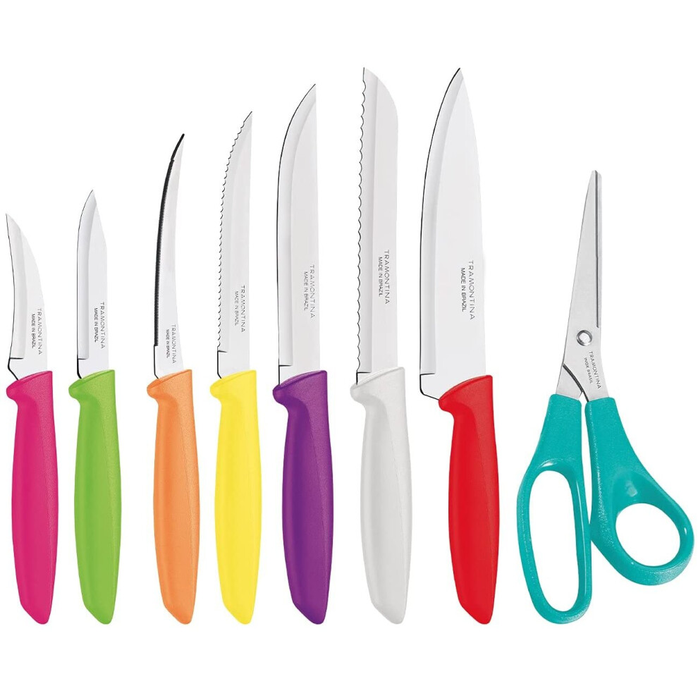 Tramontina 23498/917 Kitchen Knives Set, Stainless Steel