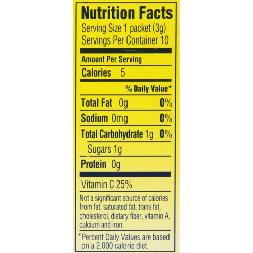 True Citrus, True Lemon, Original Limonade, 10 Beutel à 0,11 oz (3 g) 2
