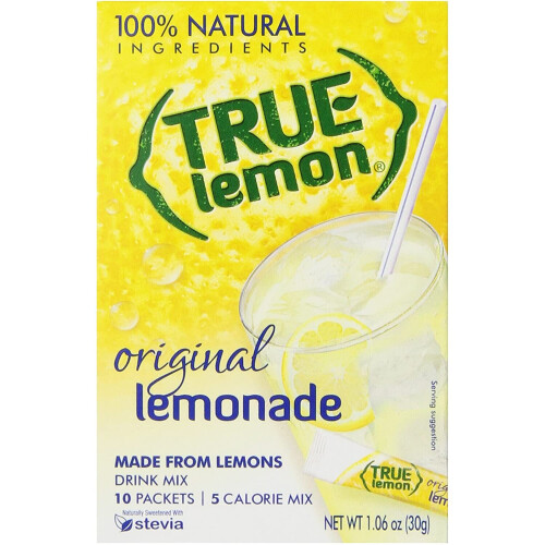 True Citrus, True Lemon, Original Limonade, 10 Beutel à 0,11 oz (3 g)