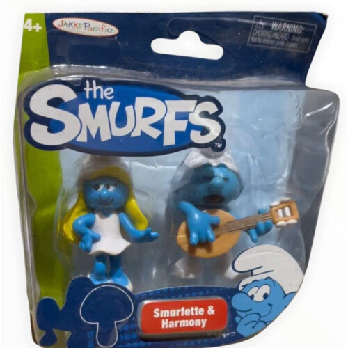 Disney The Smurfs Smurfette & Harmony figures New 2