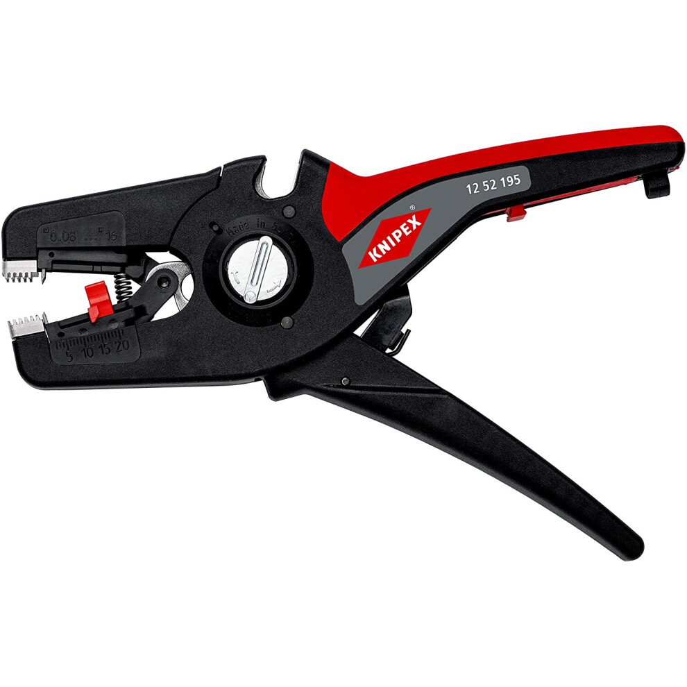 KNIPEX PreciStrip16 Automatic Insulation Stripper (195 mm) 12 52 195