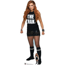 Star Cutouts Ltd Star SC1510 Becky Lynch Shorts Ultimate Edition WWE Figures Party Decorations Lifesize Cardboard Cutout Height 169cm Width 64cm