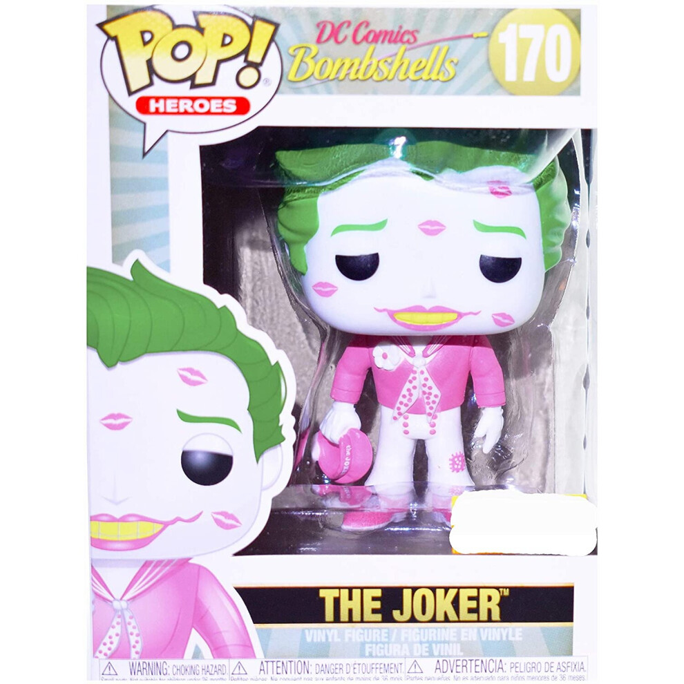 Funko POP! Heroes: DC Bombshells - The Joker [Pink Shirt] #170 Exclusive