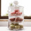 22cm 3-Tier Round Clear Glass Stackable Storage Jar for Kitchen 6