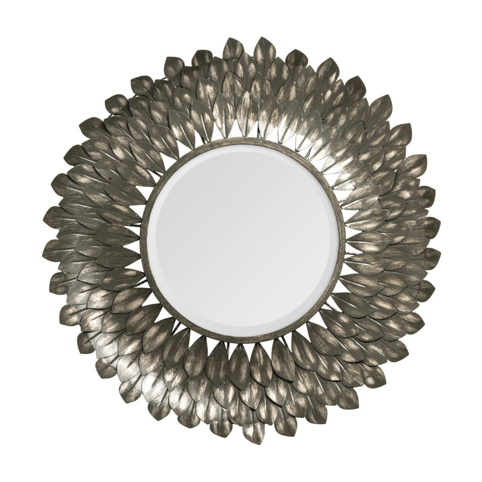 Premier Housewares Tribeca Wall Mirror Grey