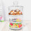 22cm 3-Tier Round Clear Glass Stackable Storage Jar for Kitchen 5