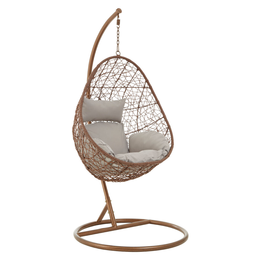 Brown Rattan Hanging Chair