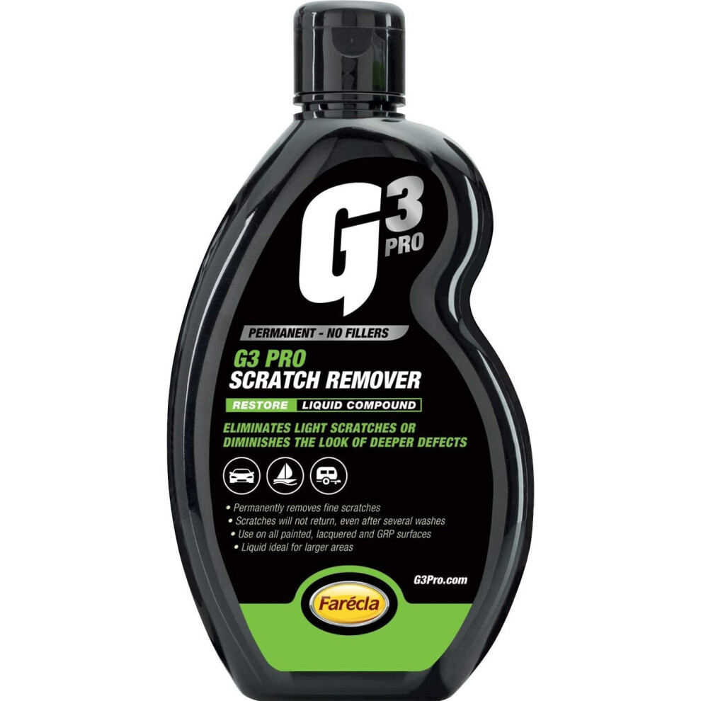 G3 Pro 7164 500Ml G3 Professional Scratch Remover Liquid 814847010654