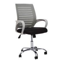 Premier Housewares Grey Home Office Chair