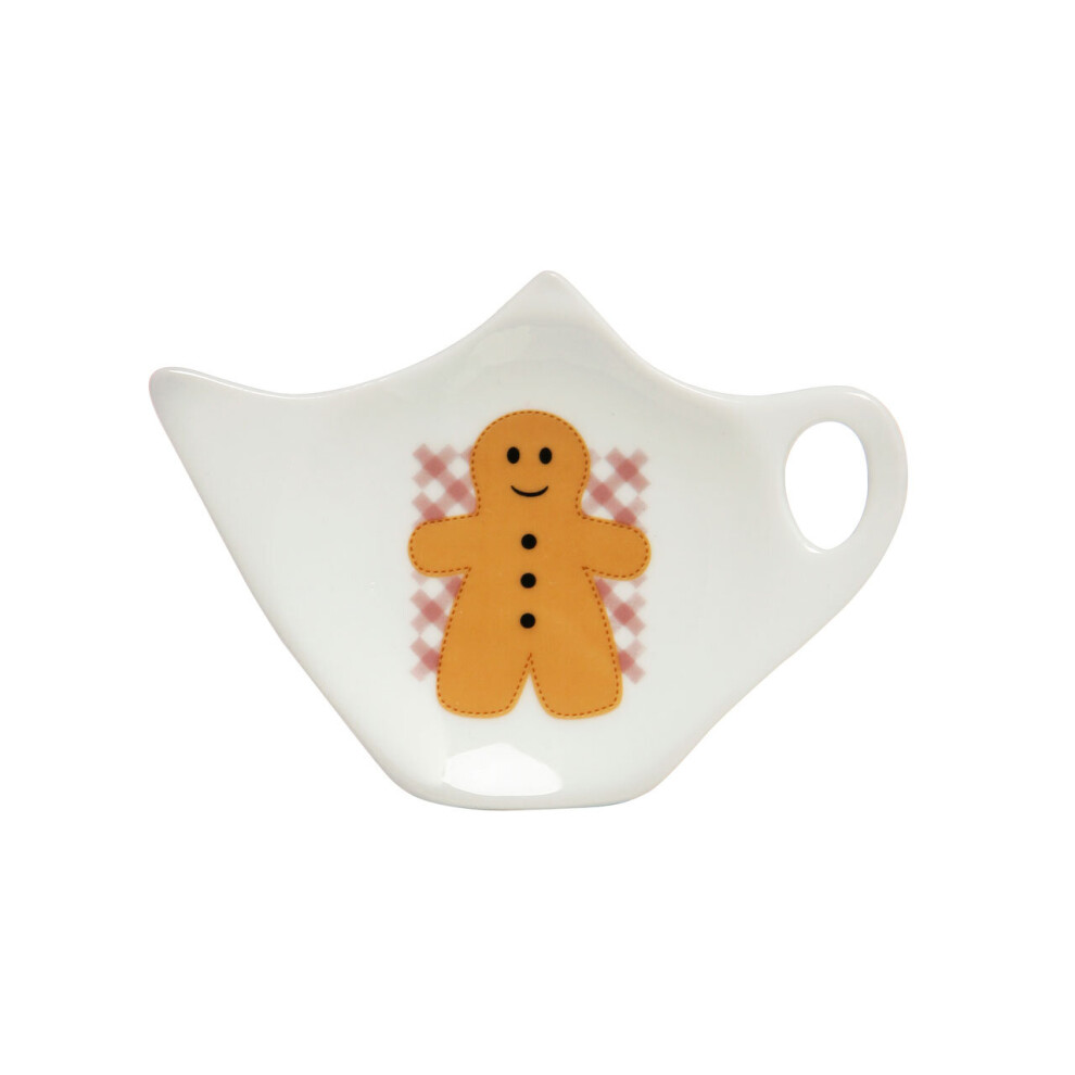 Premier Housewares Gingerbread Man Teabag Tidy