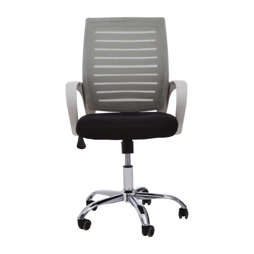 Premier Housewares Premier Housewares Grey Home Office Chair 1