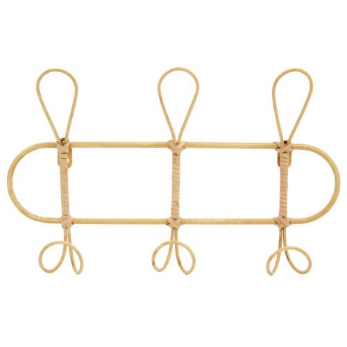 Premier Housewares Effortlessly Organized Three Hook Hanger, Strong Bedroom Door Hooks, Versatile Hooks For Hanging Clothes