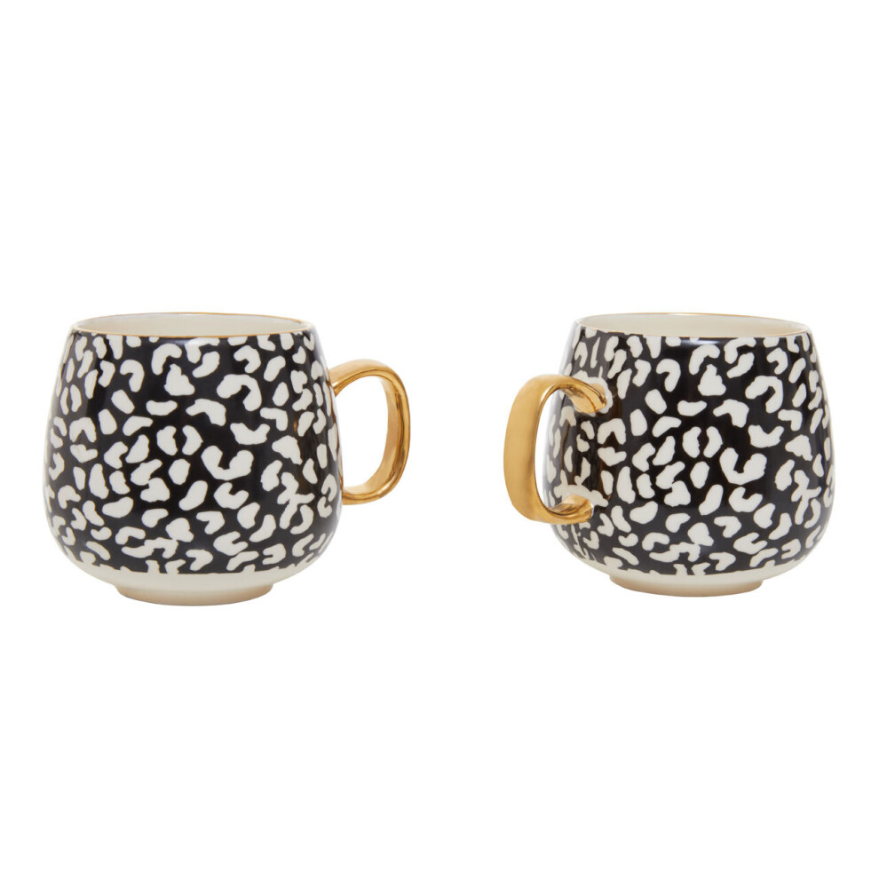 Premier Housewares London Leo Set of Two Mugs