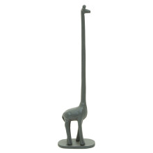 Premier Housewares Fauna Grey Giraffe Toilet Roll Holder