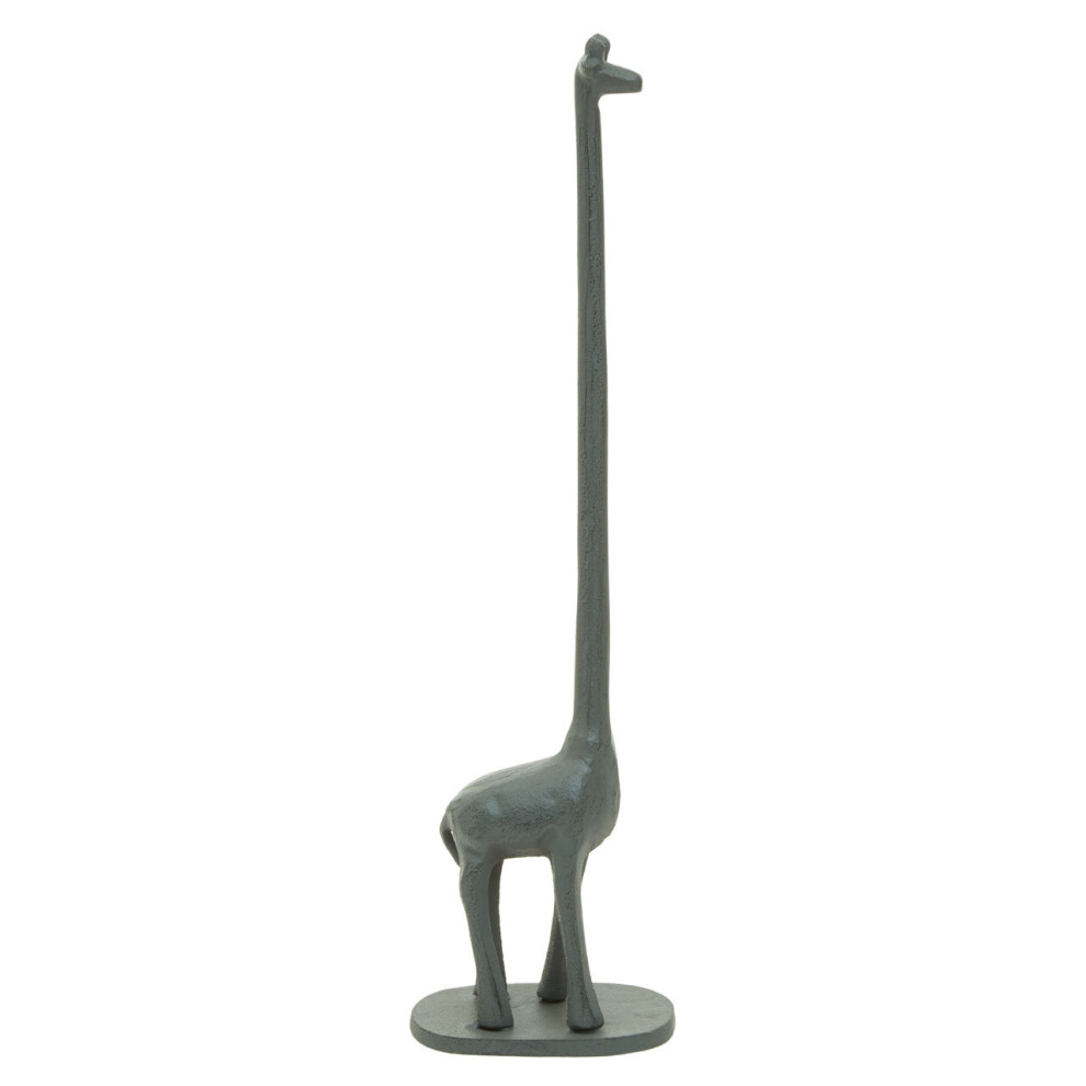 Premier Housewares Fauna Giraffe Toilet Roll Holder Grey