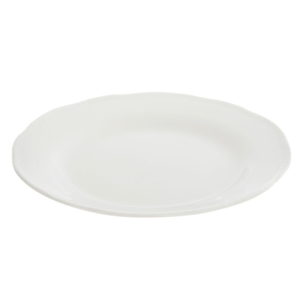 Premier Housewares Round White Plate