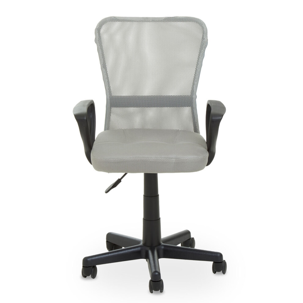 Premier Housewares Stratford Light Office Chair Grey