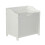 Premier Housewares Premier Housewares White Wood Laundry Storage Cabinet 1