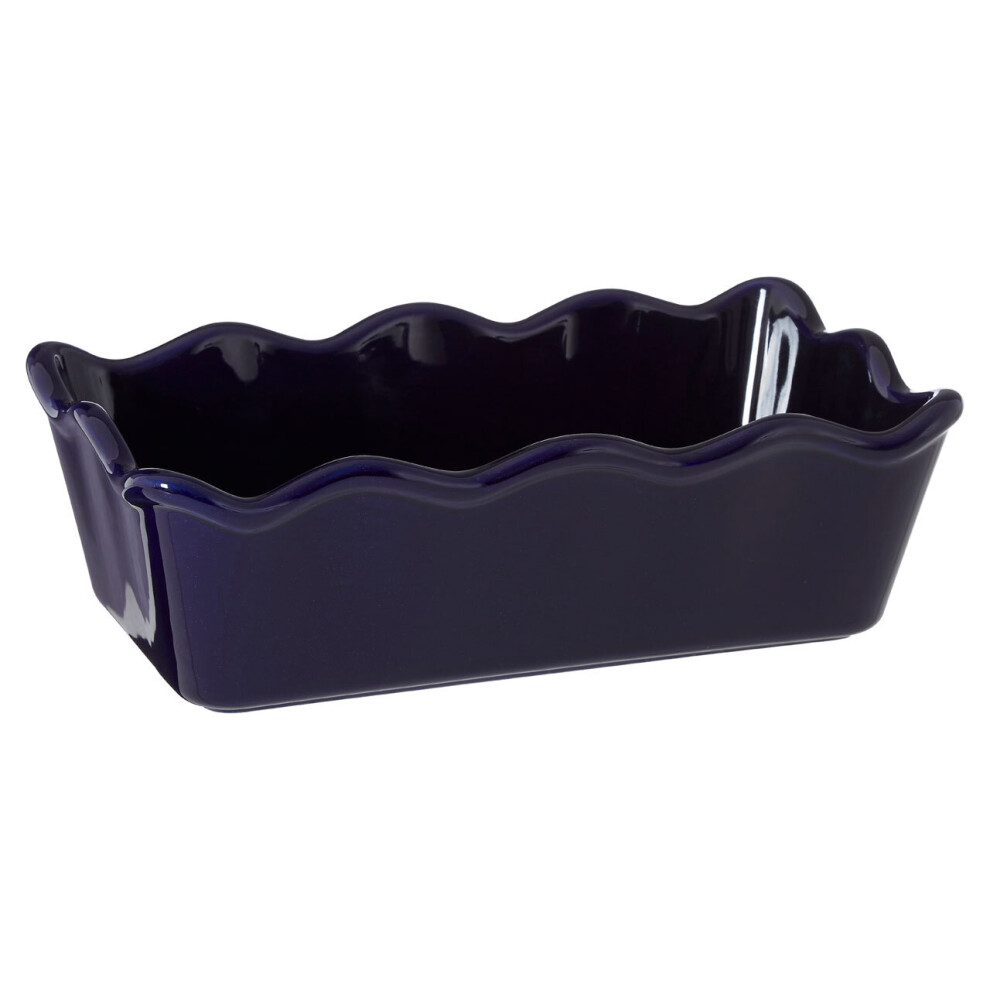Premier Housewares Modern Retro Rectangular Loaf Dish Blue
