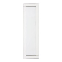 Premier Housewares Floorstanding Black Velvet Mirror