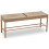 Premier Housewares Unique Design Natural Wood Bench, Eco-Friendly Dining Bench For Dining Table, Versatile Design Modern Bench 1
