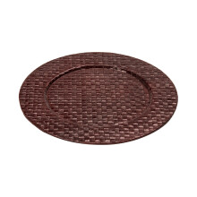 Premier Housewares Pandanus Brown Charger Plate