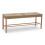 Premier Housewares Unique Design Natural Wood Bench, Eco-Friendly Dining Bench For Dining Table, Versatile Design Modern Bench 2