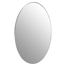 Versatile Wall Mirror With Silver Finish Frame, Reflective Hallway Mirror, Lounge Mirror for Home Office