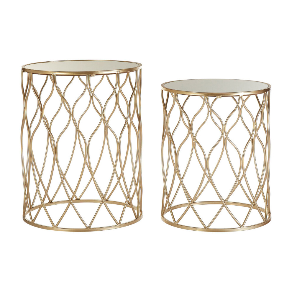 Premier Housewares Arcana Side Tables - Set Of 2