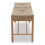 Premier Housewares Unique Design Natural Wood Bench, Eco-Friendly Dining Bench For Dining Table, Versatile Design Modern Bench 4