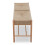 Premier Housewares Unique Design Natural Wood Bench, Eco-Friendly Dining Bench For Dining Table, Versatile Design Modern Bench 5