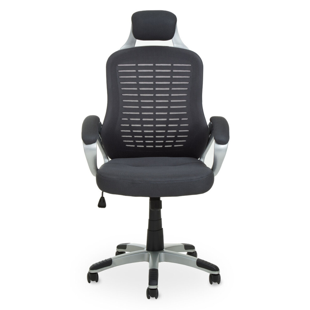 Premier Housewares Stratford Dark Chair Grey