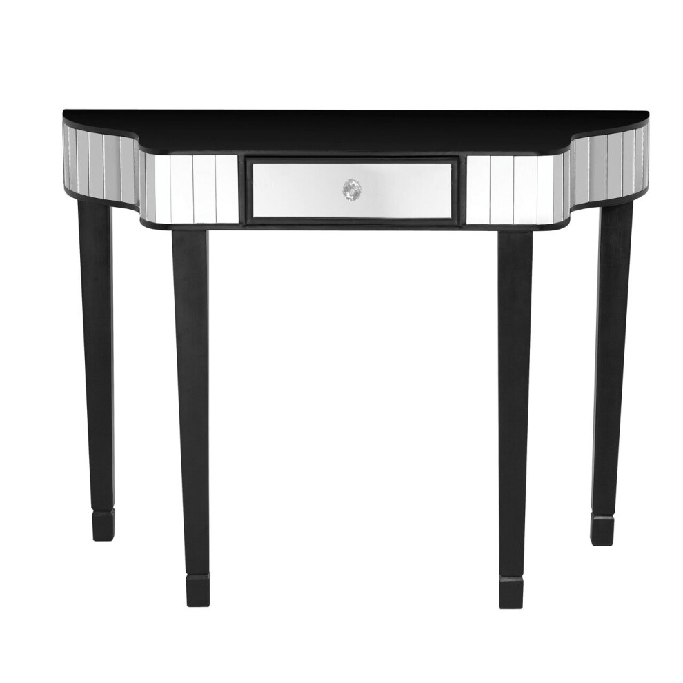 Premier Housewares Glamorous Design Console Table, Reflective Design Hallway Table, Functional Modern Console Table For Hallway