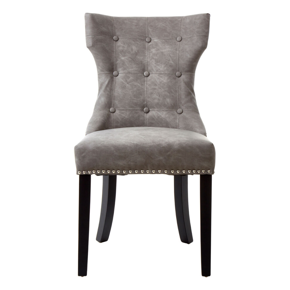 Grey Velvet Chair, Enchanting Sleep Chair, Easy to Assemble Borg Chair, Comfy Dining Chair-image-OPC-P8Z76VG-NEW